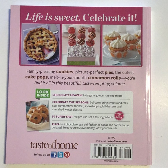 Taste of Home Bakeshop Favorites Cookbook PB Baking - Picture 2 of 8